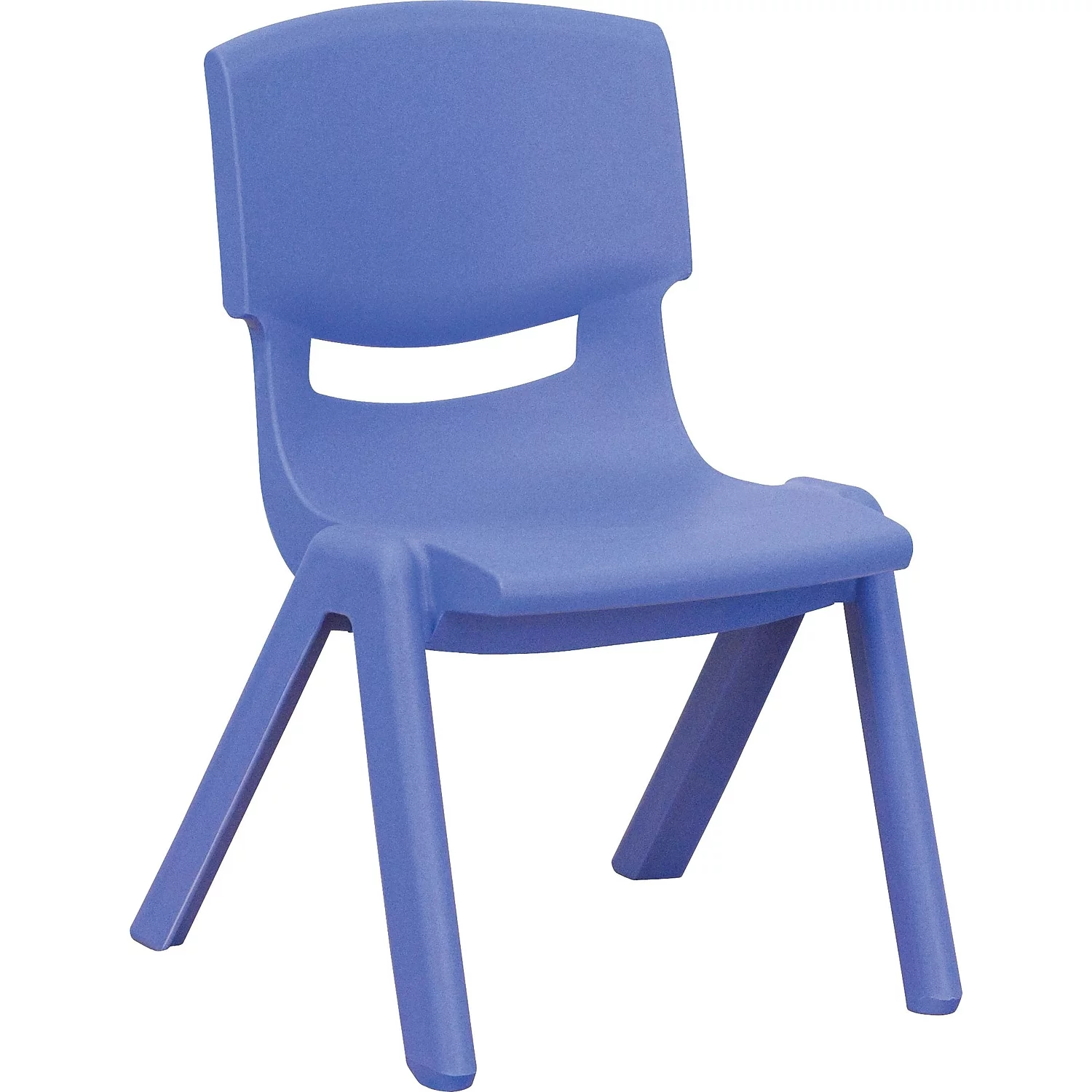 Flash Furniture Plastic Stackable School Chairs, 10.5'' Seat Height, set of 4, Multiple Colors
