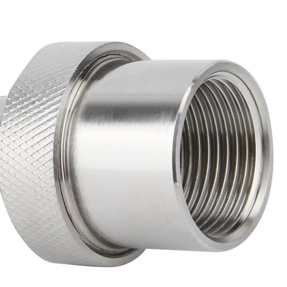 Alupre Fan Shaped Nozzle,FNPT 6'' DN20 Garden Stainless Steel Fountain Pond Water Nozzle Fan Shape Sprinkler