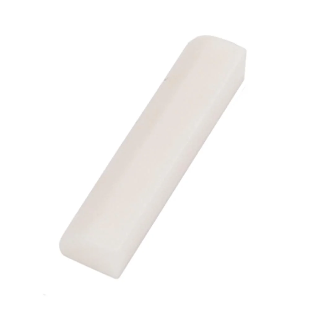 MERIGLARE 5xMandolin Nut 8 String Mandolin Bone Slotted Nuts 28x5x7mm