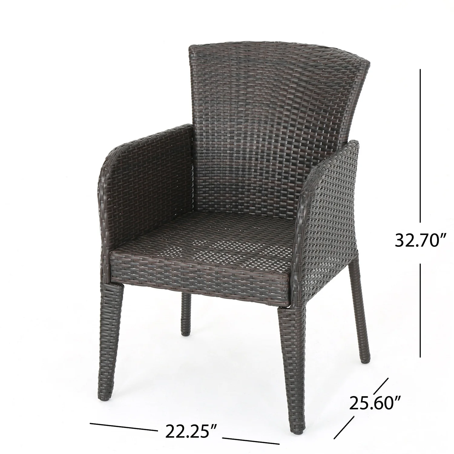 ANAYA KD PE DINING CHAIR