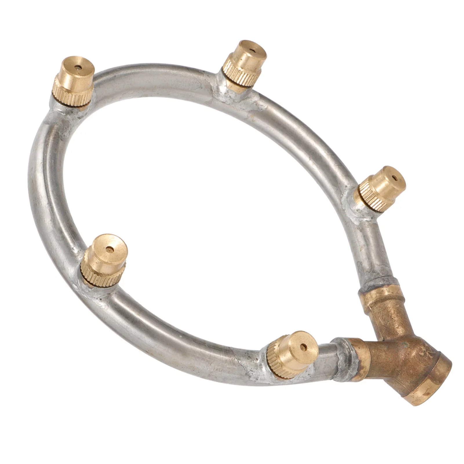 Verdant Touch Irrigation Sprinkler G1/4in Female Thread 5 Head Adjustable Circular Garden Watering Misting Sprinkler