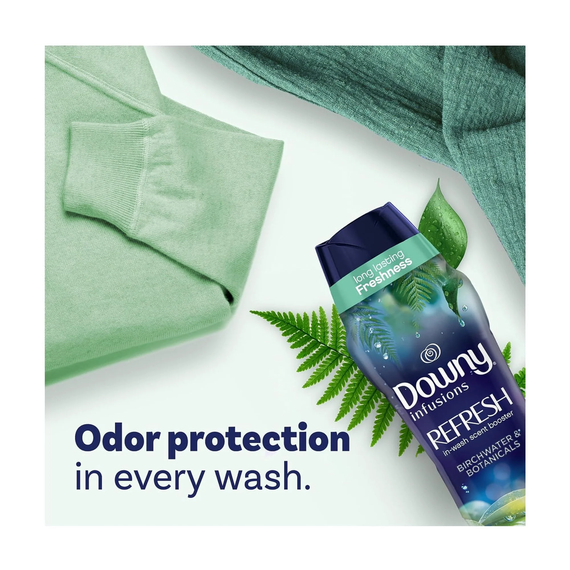 Downy Infusions Beads Refresh Birchwater & Botanicals 9.1 oz (Pack of 24)