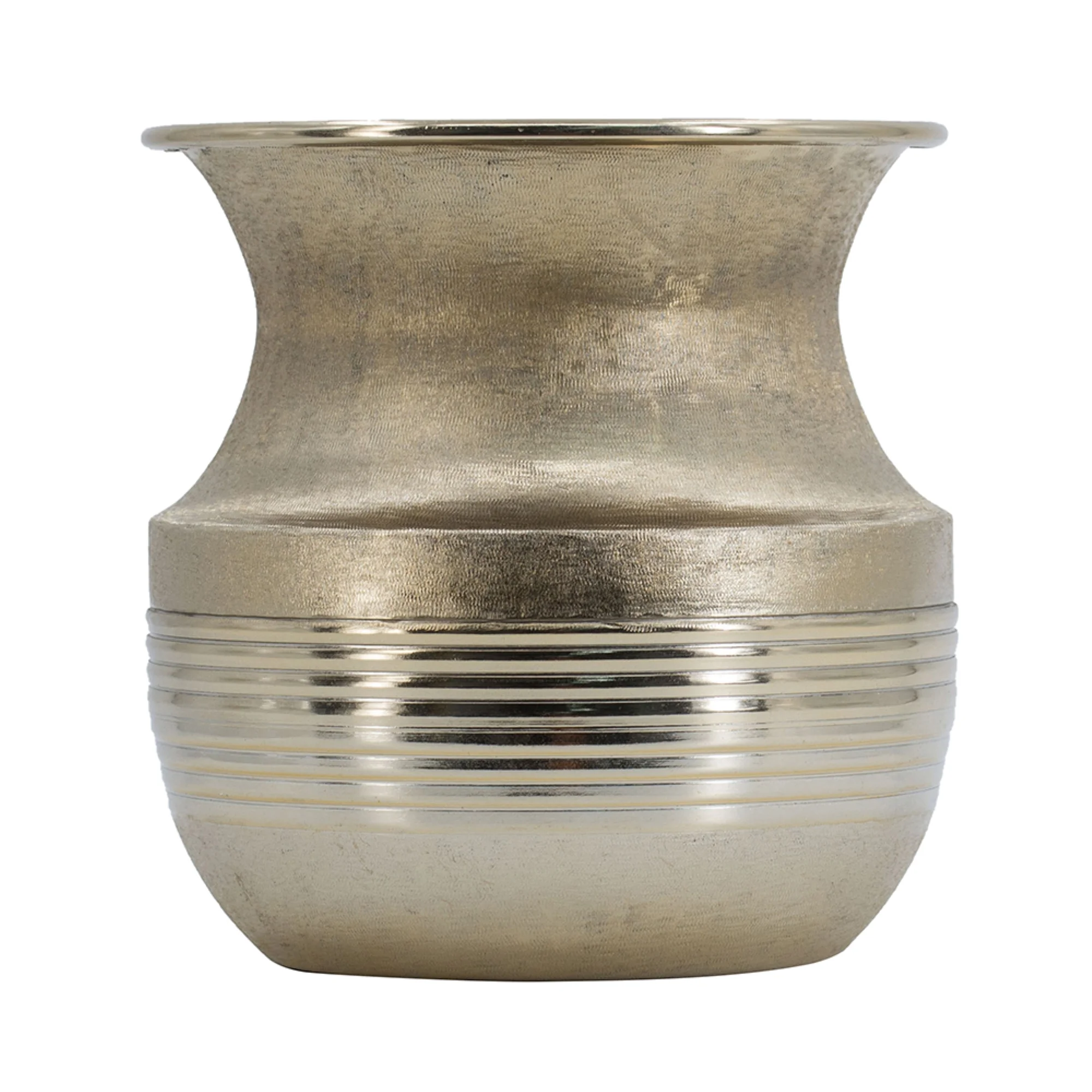 CC Home Furnishings Small Wide Mouth Aluminum Pot - 9