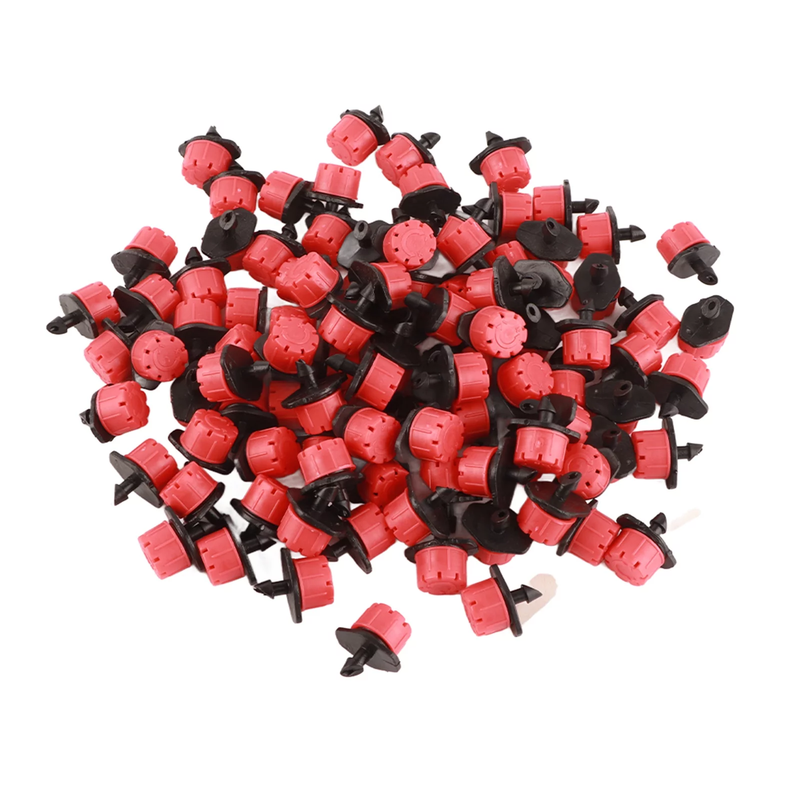 Viccilley Irrigation Dripper - 50/100/150pcs Adjustable Garden Irrigation Watering Flow Dripper Head Drip Flower Plant Tools(100PCS)