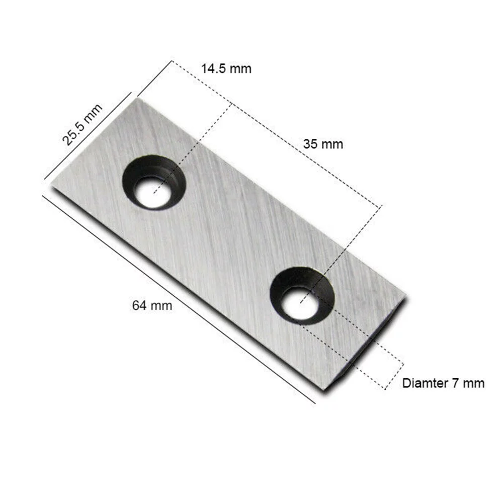 ALLTIMES 2PCS Garden Shredder Chipper Blades Cutter for Screwfix Titan TTB3535HR 2500W for M6 Countersunk Screw Cut Blades Tools Accessories