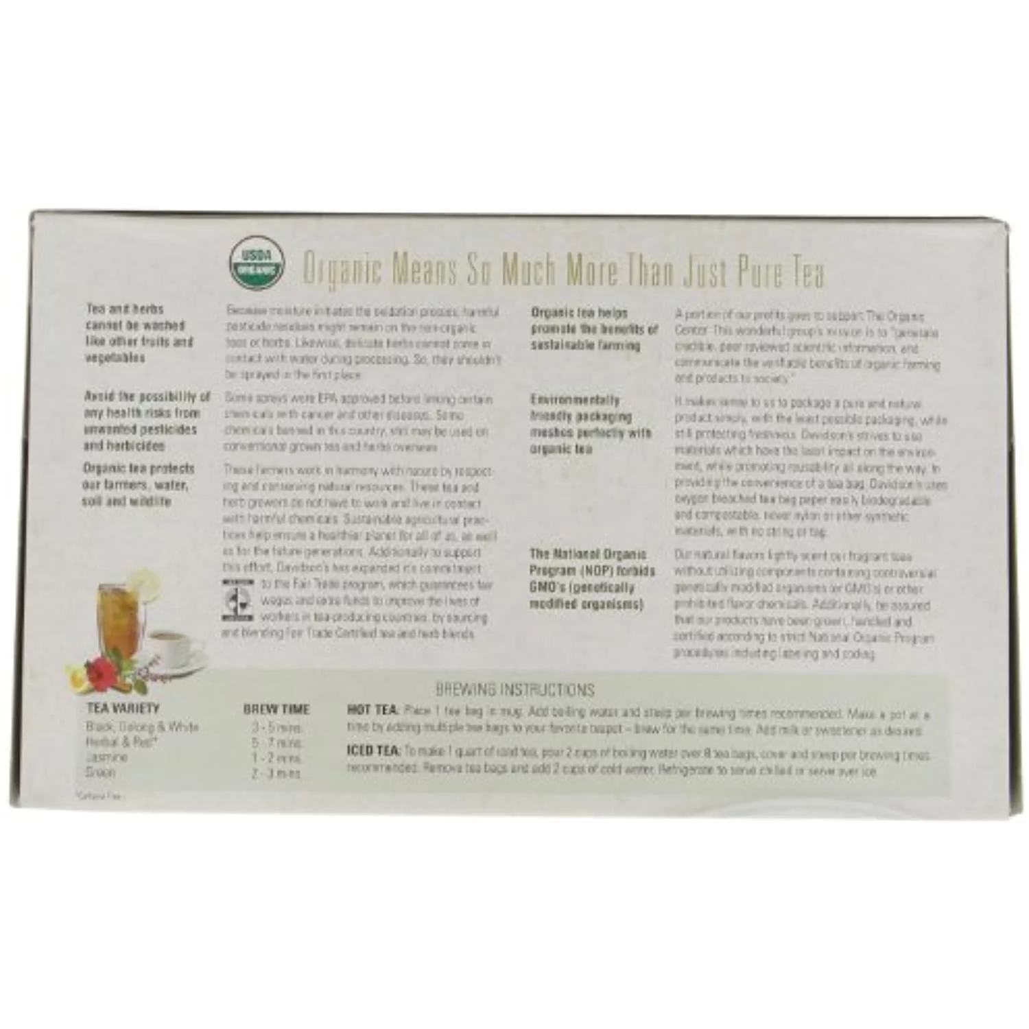 Davidsons Tea Tulsi Rooibos Chai, 100-Count Tea Bags