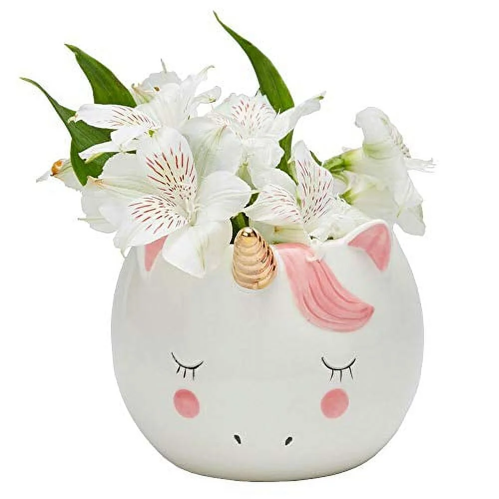 Sweet Porcelain Flower Planter Pot…