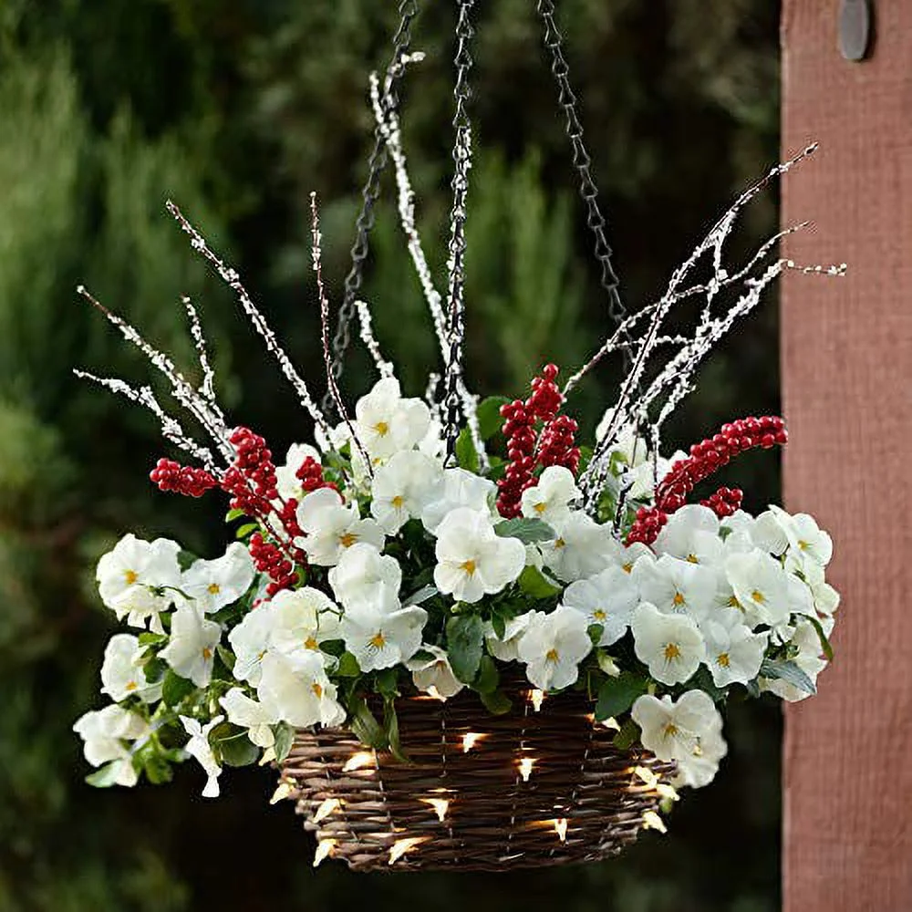 Outsidepride Pansy Cool Wave White - 30 Seeds