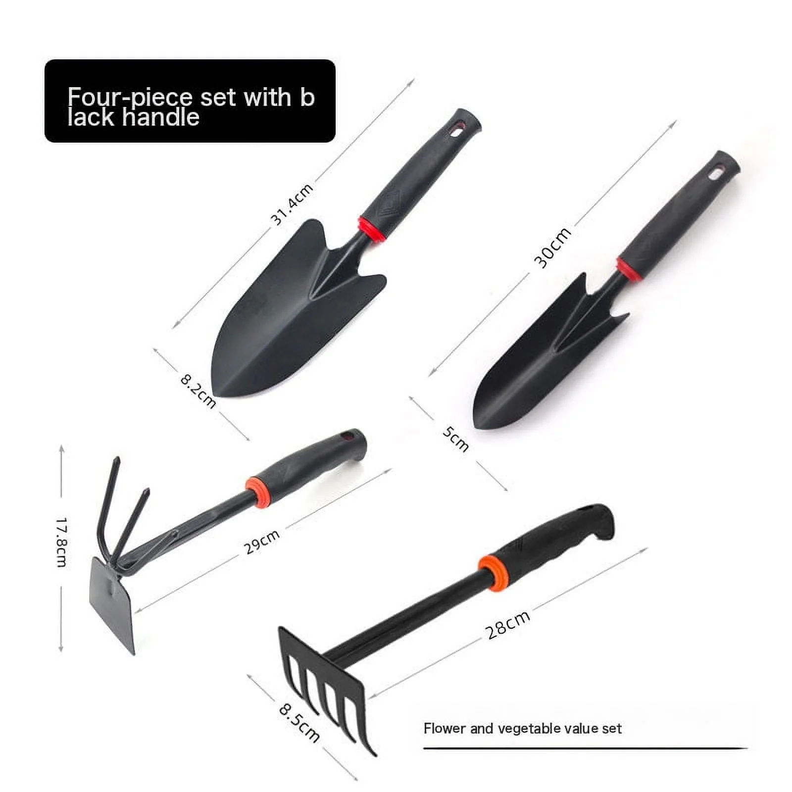 Home Gardening Planting Tools Small Shovel Set Of Flower Gardening Rake Flower Shovel Hoe Children Planting Hoe Shovels