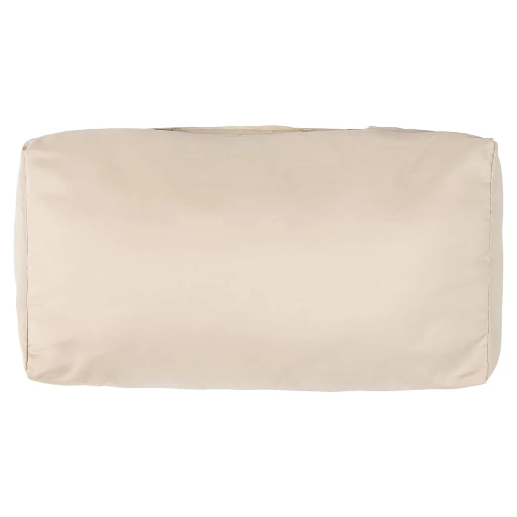 Garden Highback Chair Cushions 6 pcs Cream 47.2