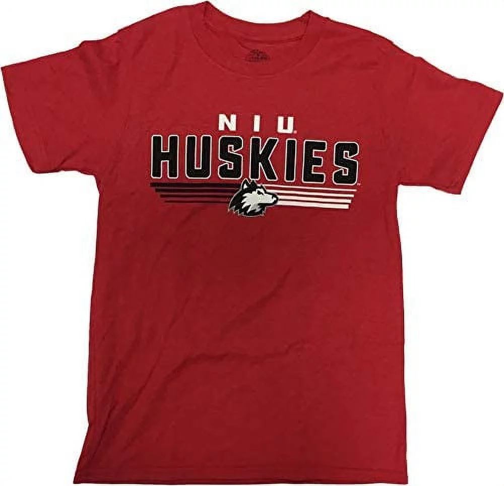 Northern Illinois Huskies Boy's Youth Red Crew Neck T-Shirt