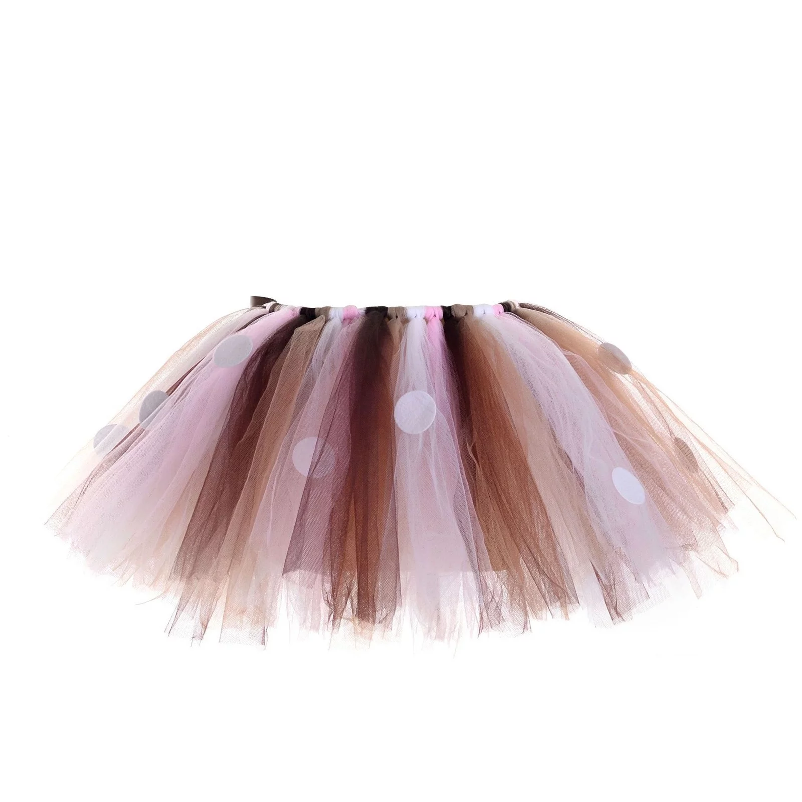 Autumn Cargo Skirt Toddler Kids Baby Girls Bowknot Polka Dot Tulle Tutu Skirt With Headbands 2Pcs Set Long Black Skirt