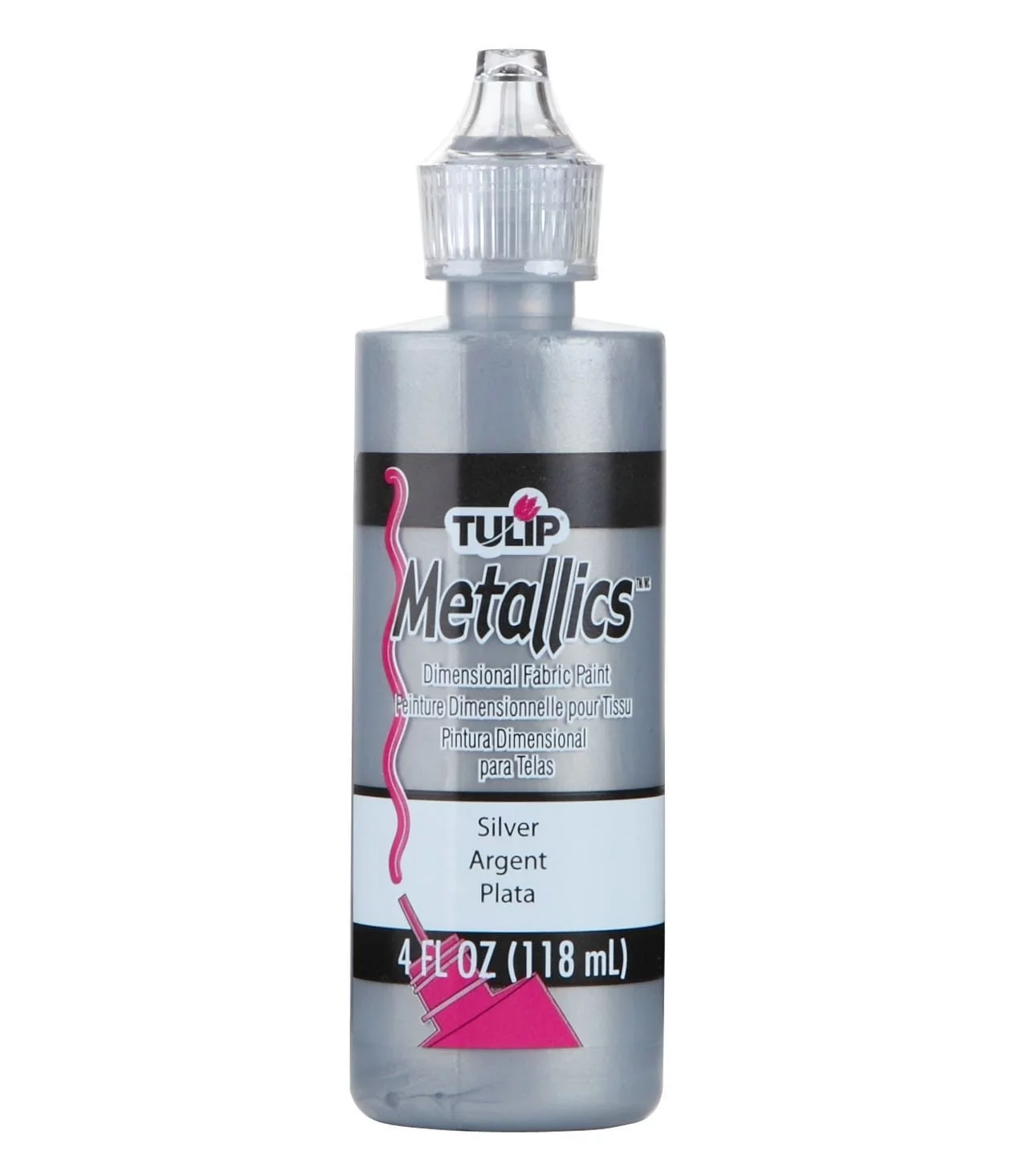 Tulip Slick Brown Dimensional Fabric Paint, 4 fl oz