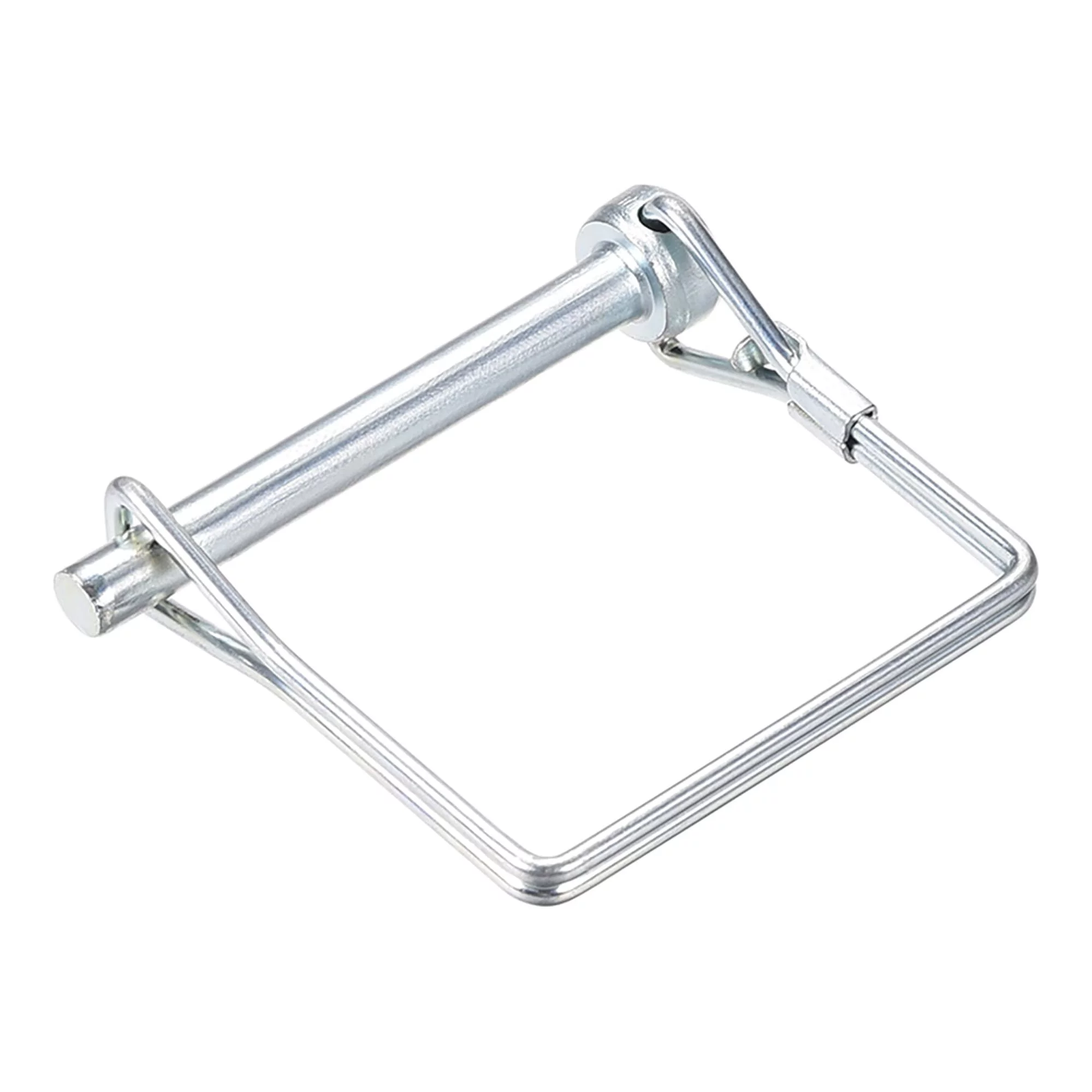 Shaft Locking Pin 6mm x 55mm Coupler Pin for Farm Trailers Wagons Lawn Garden in Square