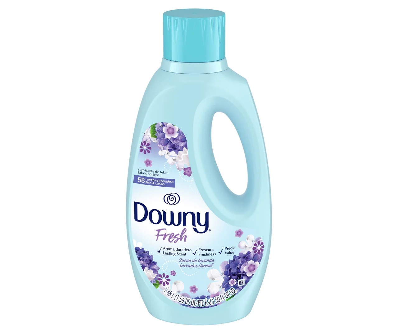 Downy Downy Fresh, Non-Concentrated Liquid Fabric Softener, Lavender Dream, 58 Loads, 50 oz