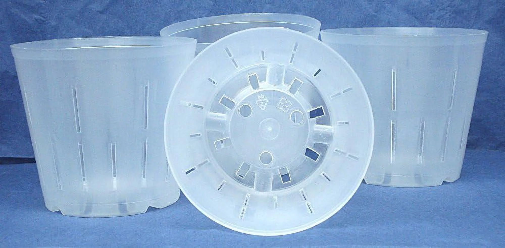 5 inch diameter round clear plastic for - quantity 4