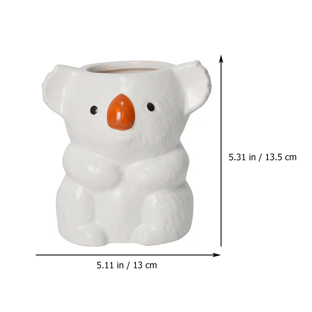 Guichaokj 1pc Creative Flowerpot Exquisite Ceramic Plant Container Artistic Home Planter