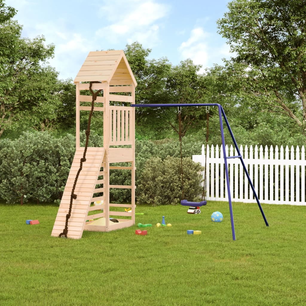 Anself Playset Solid Wood Pine