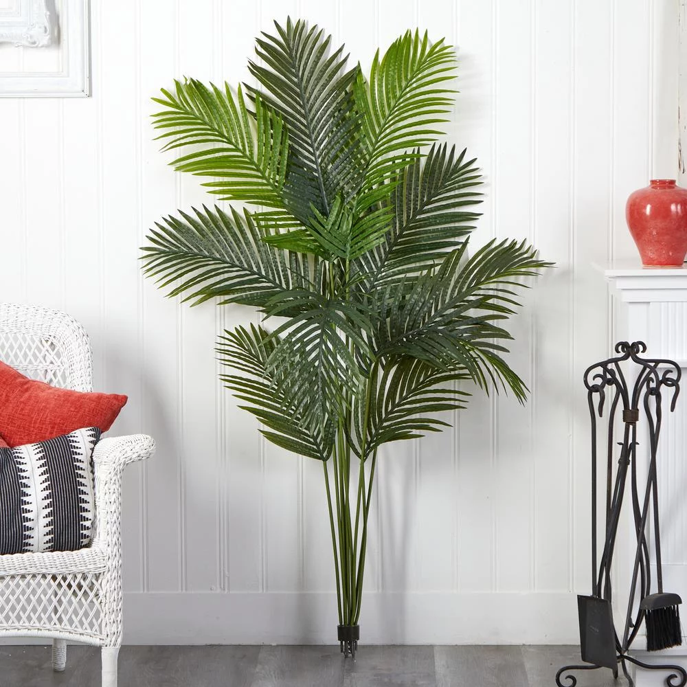 Nearly Natural T2101 5 ft. Artificial Paradise Palm Tree, Green - No Pot