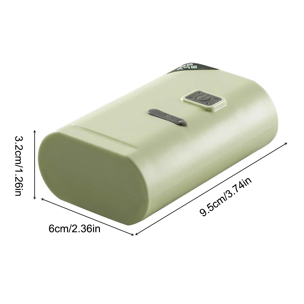 SunyaMood Air Bubbler Aerator Ultra Quiet Oxygen/Aerating Pump Fishing Tool (Green)