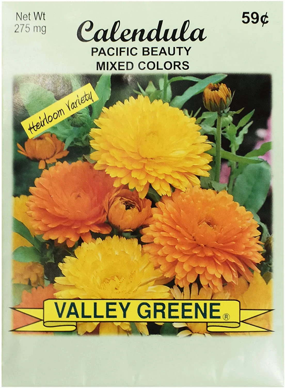 Set of 25 Calendula Pacific Beauty Flower Seed Packets! Flower Seeds in Bulk