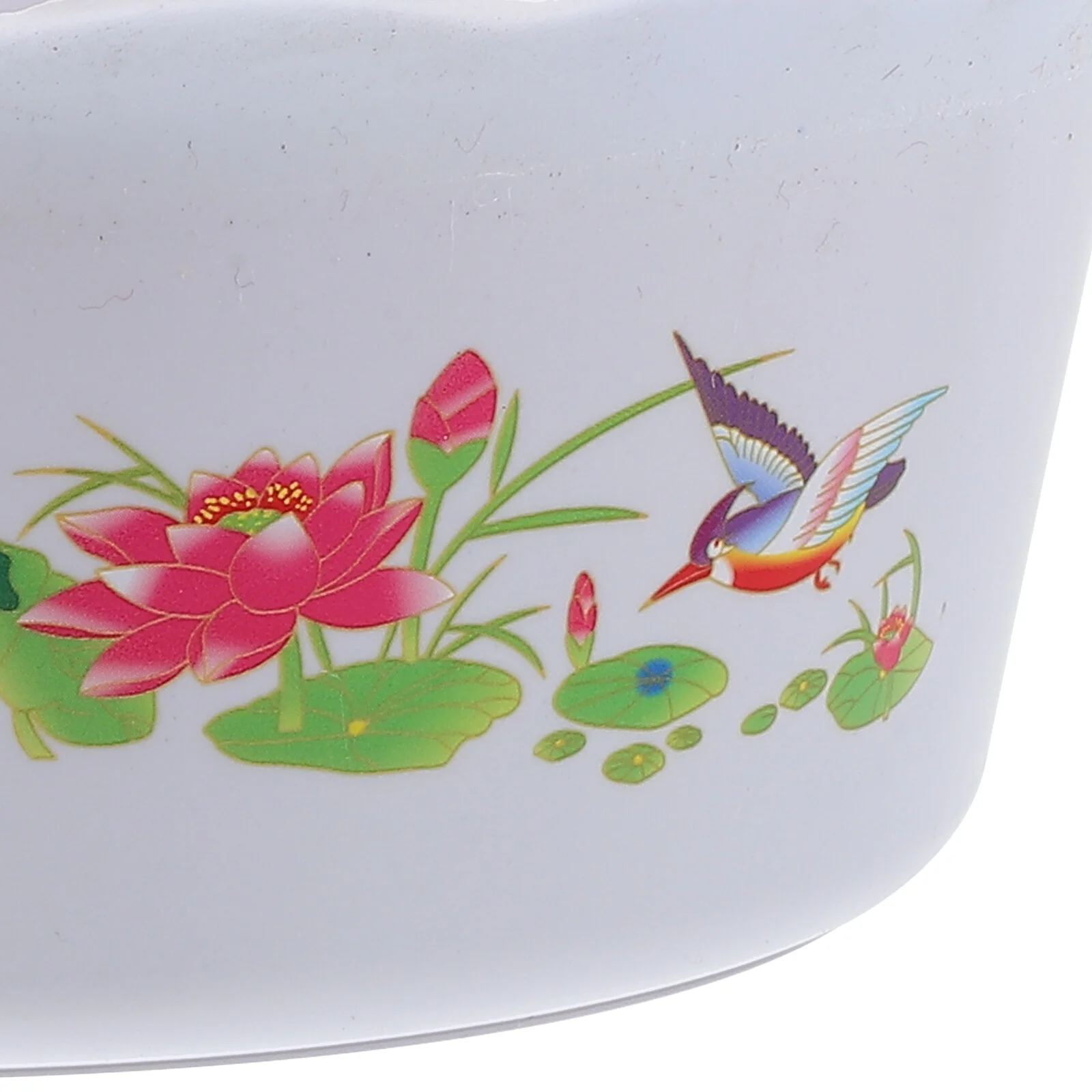 Jibingyi 6Pcs Water Lily Pot Small Fish Bowl Plastic Plant Planting Pot Plastic Reusable Plants Pot Water Plants Planter