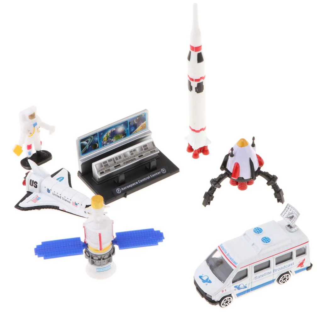 Kids Space Shuttle Playsets with Rockets s Vehicles Aircraft Sets