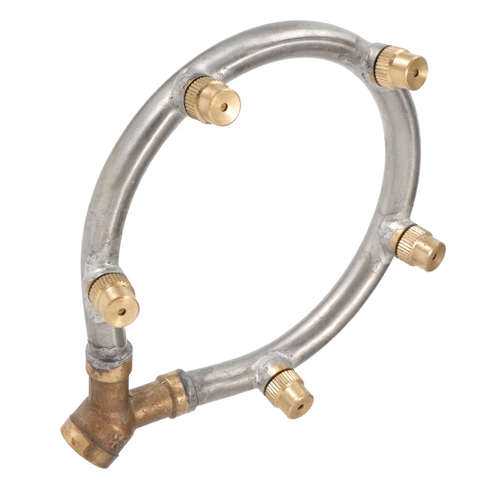 Verdant Touch Irrigation Sprinkler G1/4in Female Thread 5 Head Adjustable Circular Garden Watering Misting Sprinkler