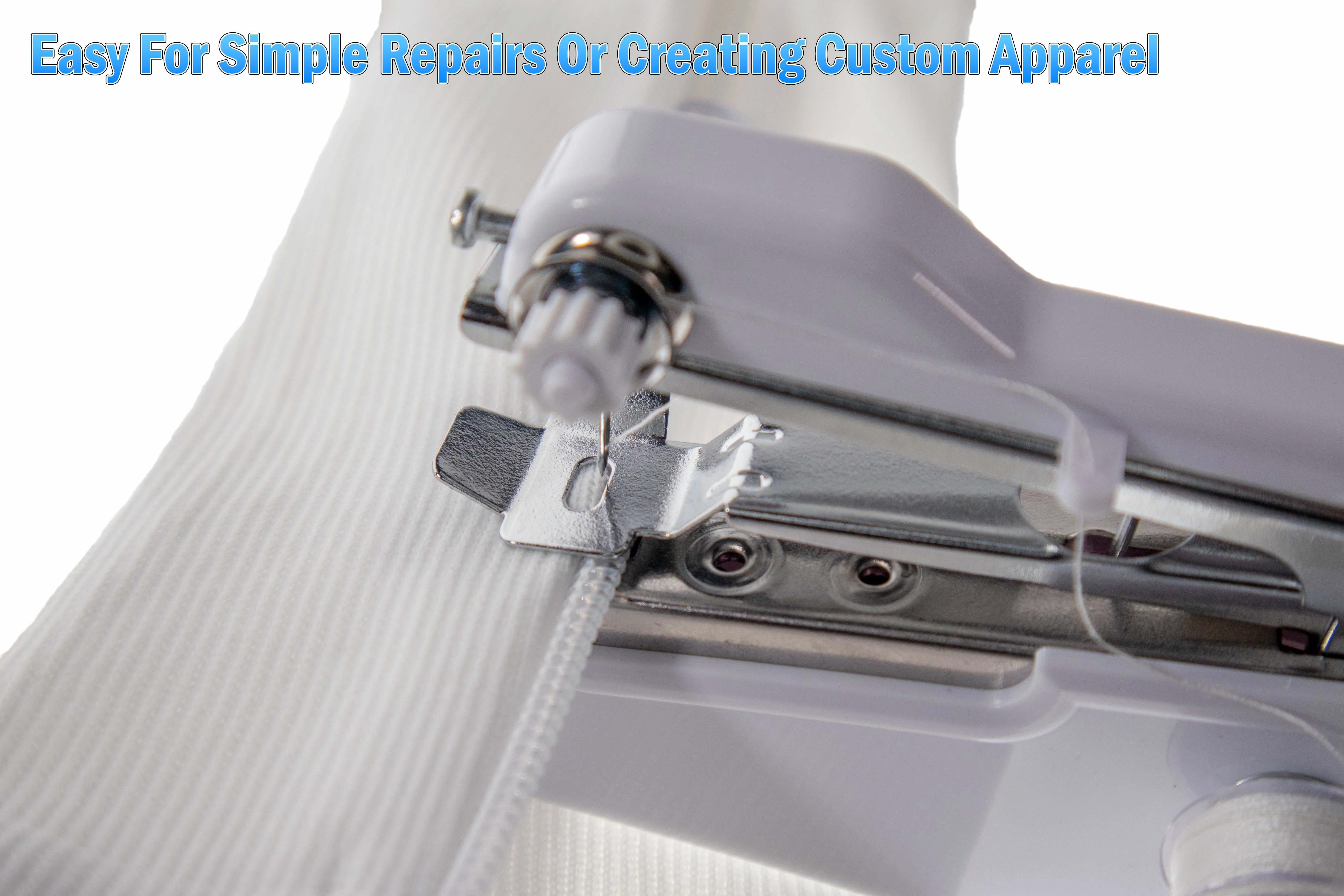 Portable Hand Held Sewing Machine - Stitch Sew For Quick Handy Household Cordless - Handheld Electric Sewing Machine