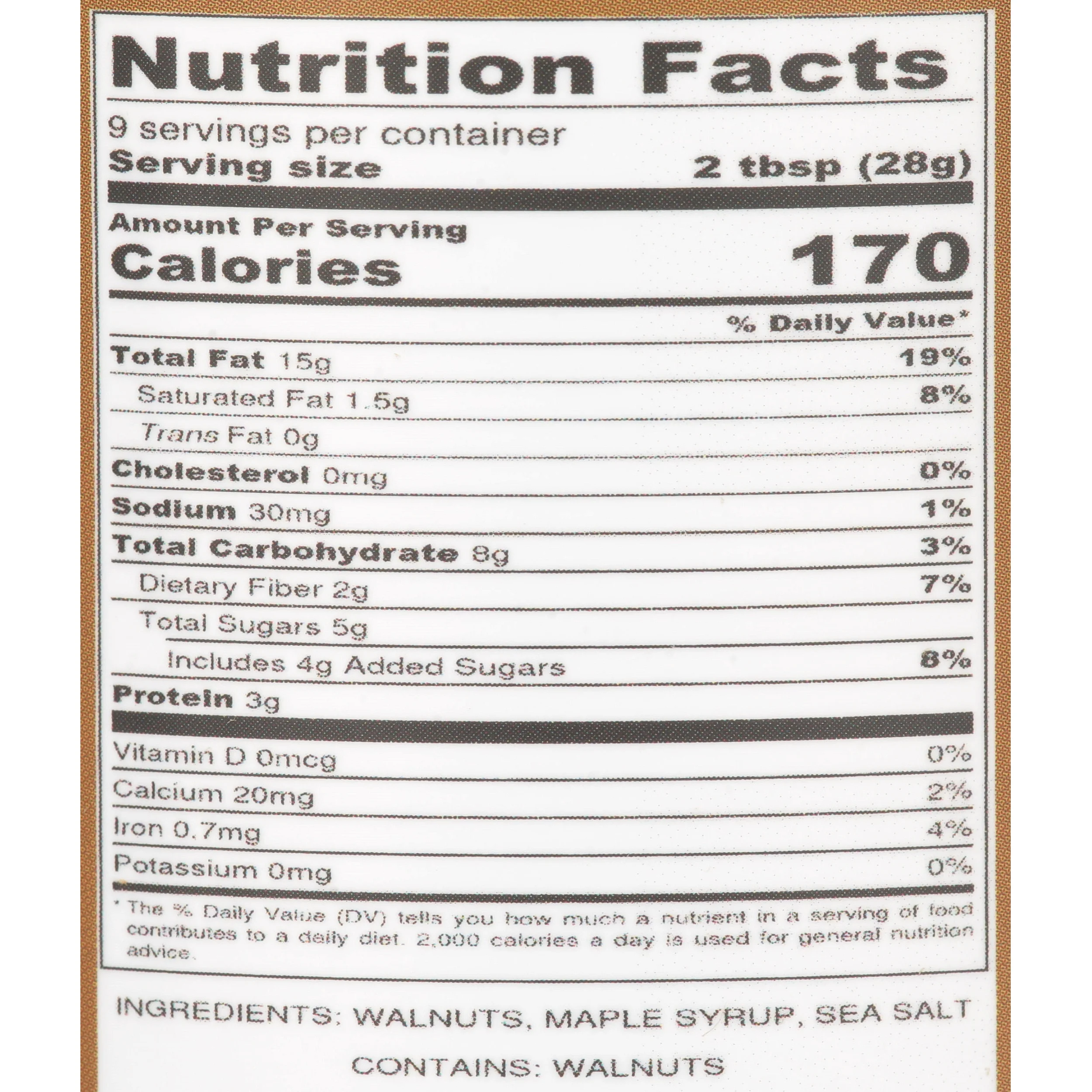 (2-Pack) Crazy Go Nuts Maple Walnut Butter, 9 oz