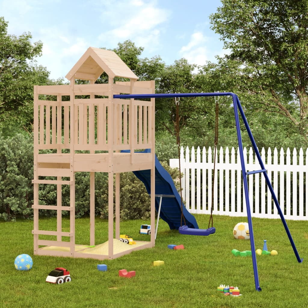 Irfora Playset Solid Wood Pine