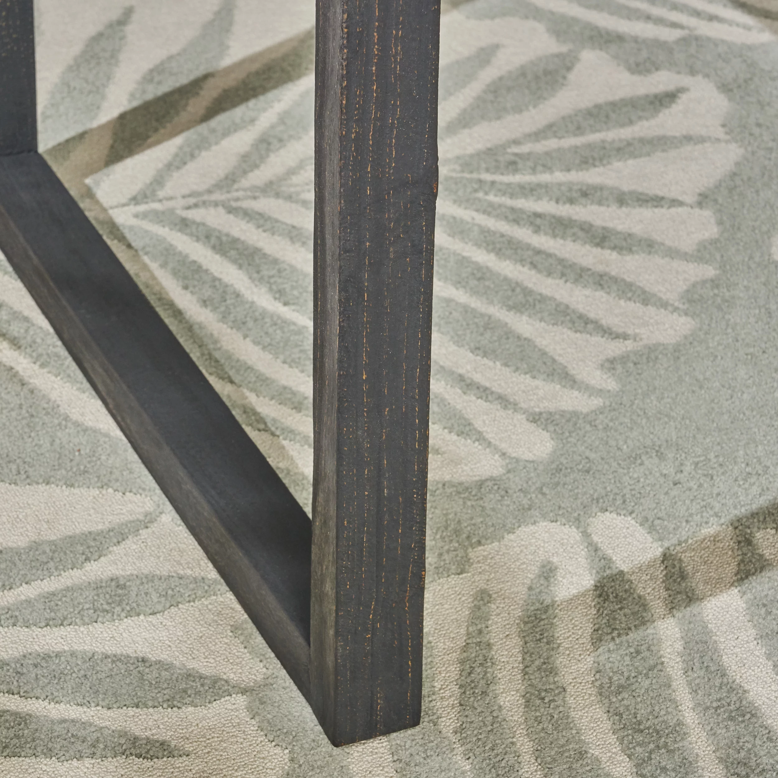 Noble House Lecanto 7 Piece Wooden Patio Dining Set in Gray