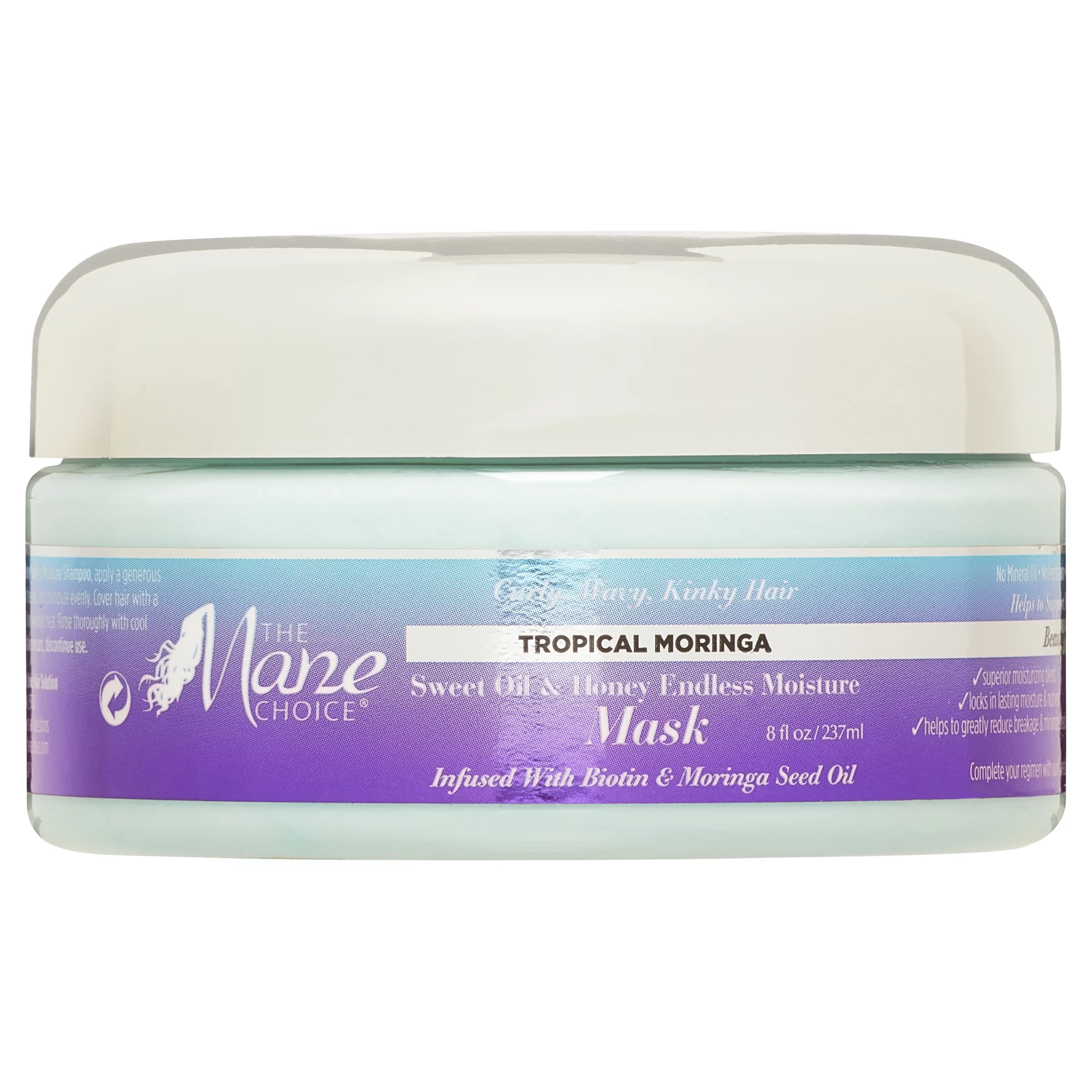 The Mane Choice Tropical Moringa Sweet Oil Endless Moisture Mask 8 oz