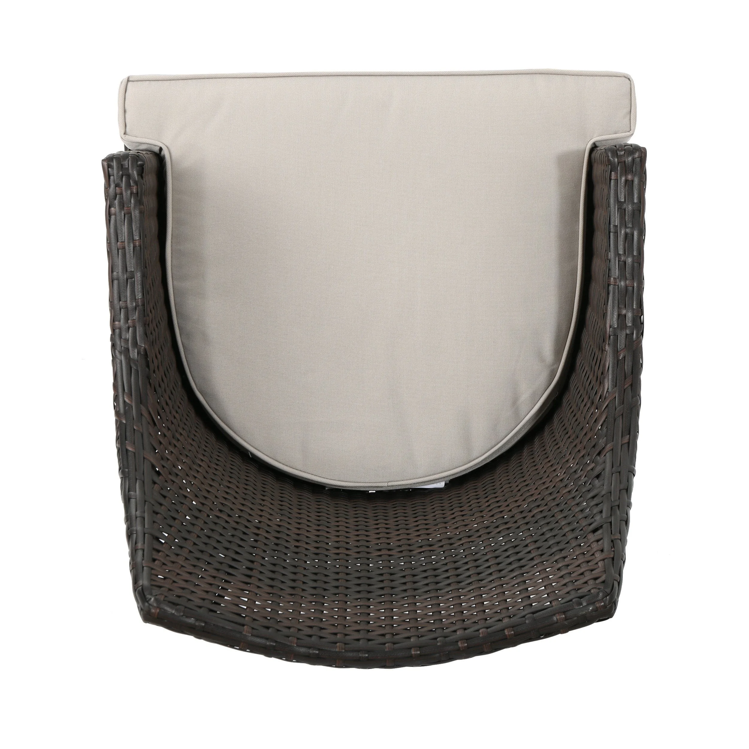 Christopher Knight Home Lenox Outdoor 9-piece Rectangular Wicker Dining Set with Cushions by  Brown