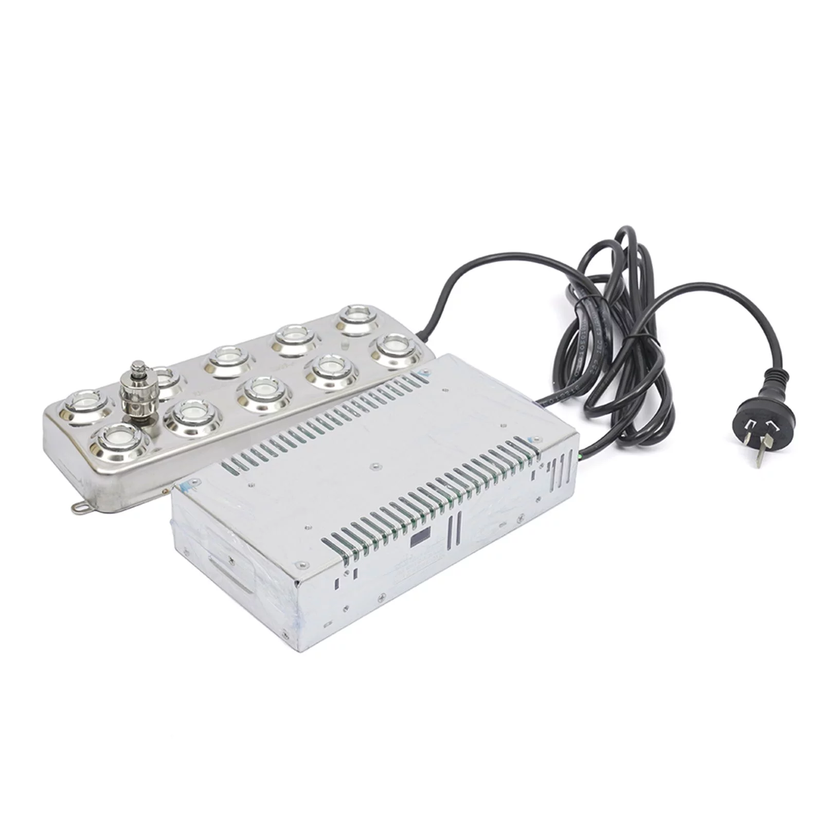 Wuzstar Waterproof Ultrasonic Mist Maker 10 Head Air-Cooled Fogger Water Fountain Pond Atomizer 360W