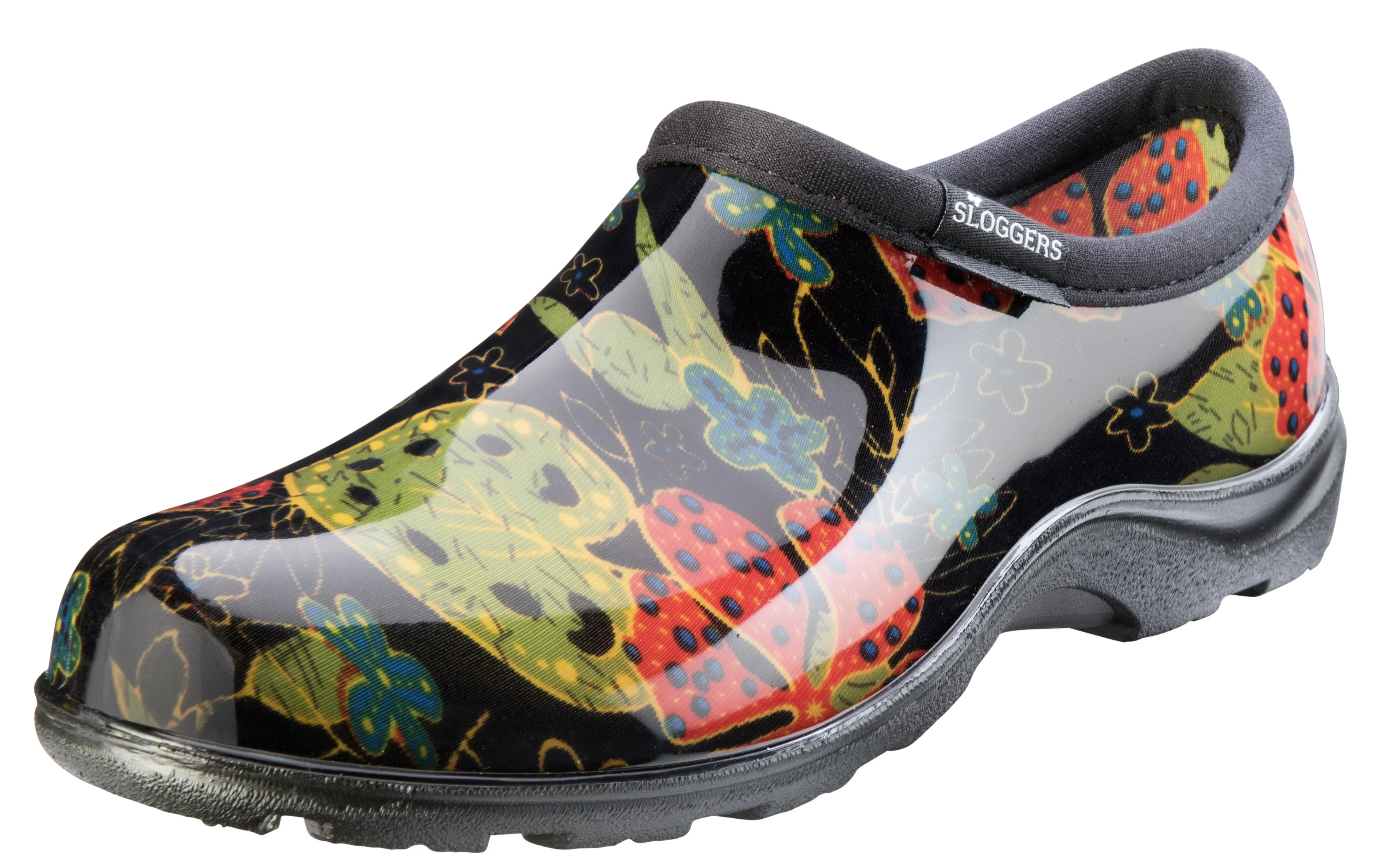 Sloggers Women's Rain & Garden Shoes - Midsummer Black, Style 5102BK