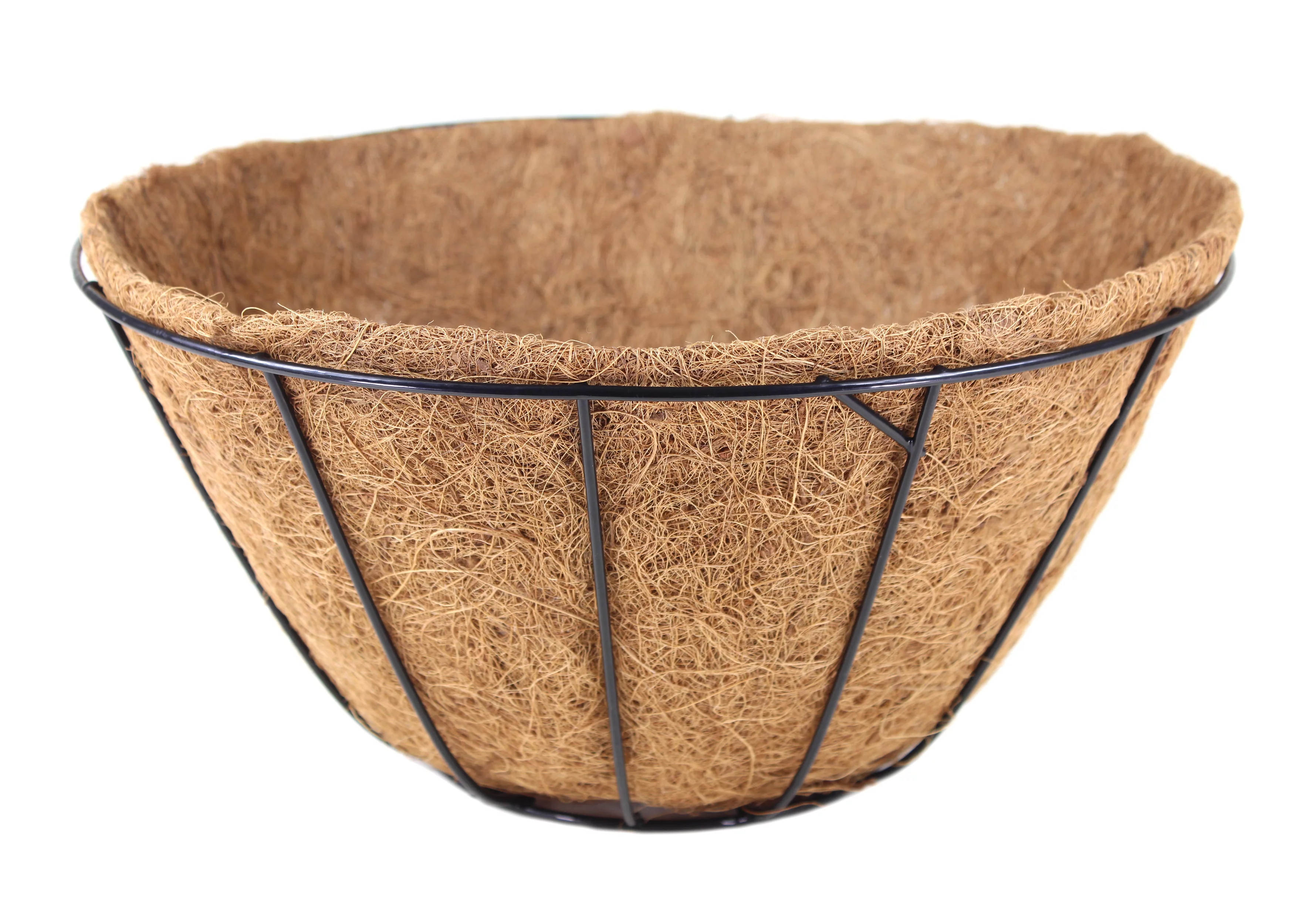 Pride Garden Products 5114PB Grower Hanging Baskets with AquaSav Smart Coco Liner, 14”