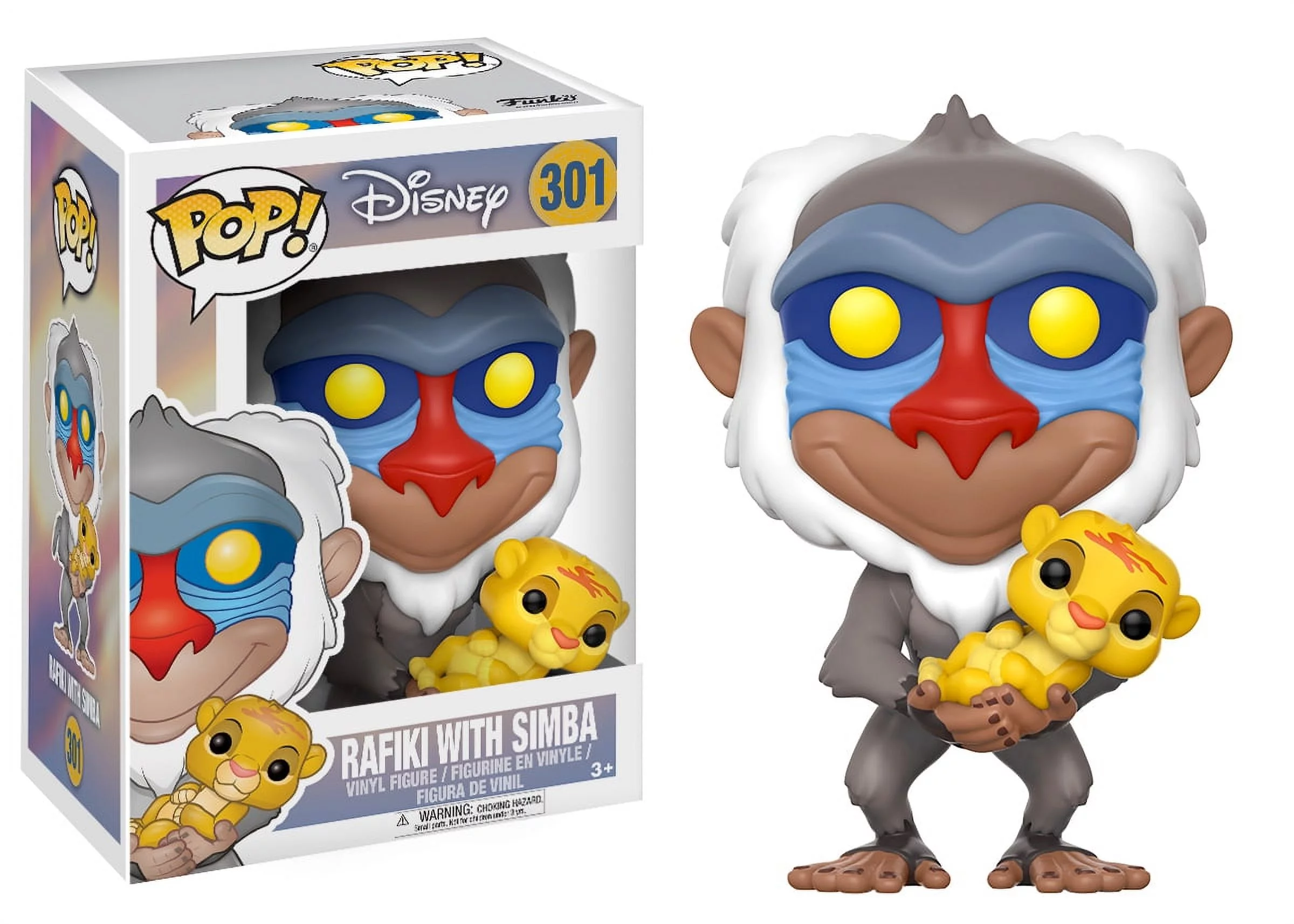Funko POP Disney: Lion King - Rafiki holding baby Simba