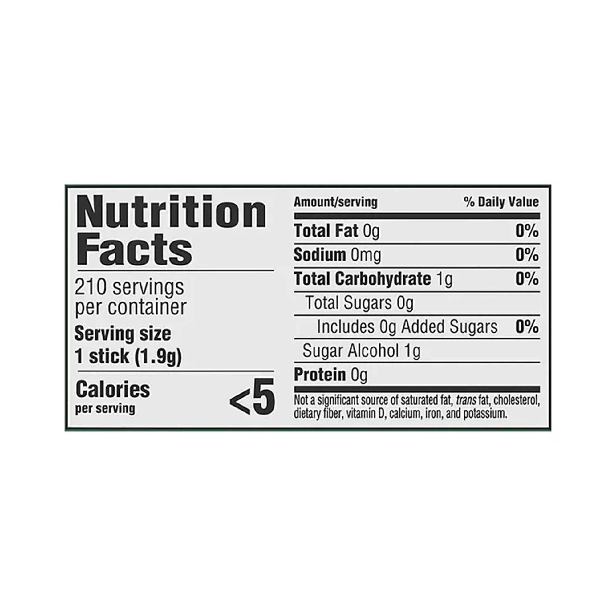 Pack Of 4 Pcs Trident Spearmint Sugar Free Gum | 1.2 oz Per Pack | GOLDENROW