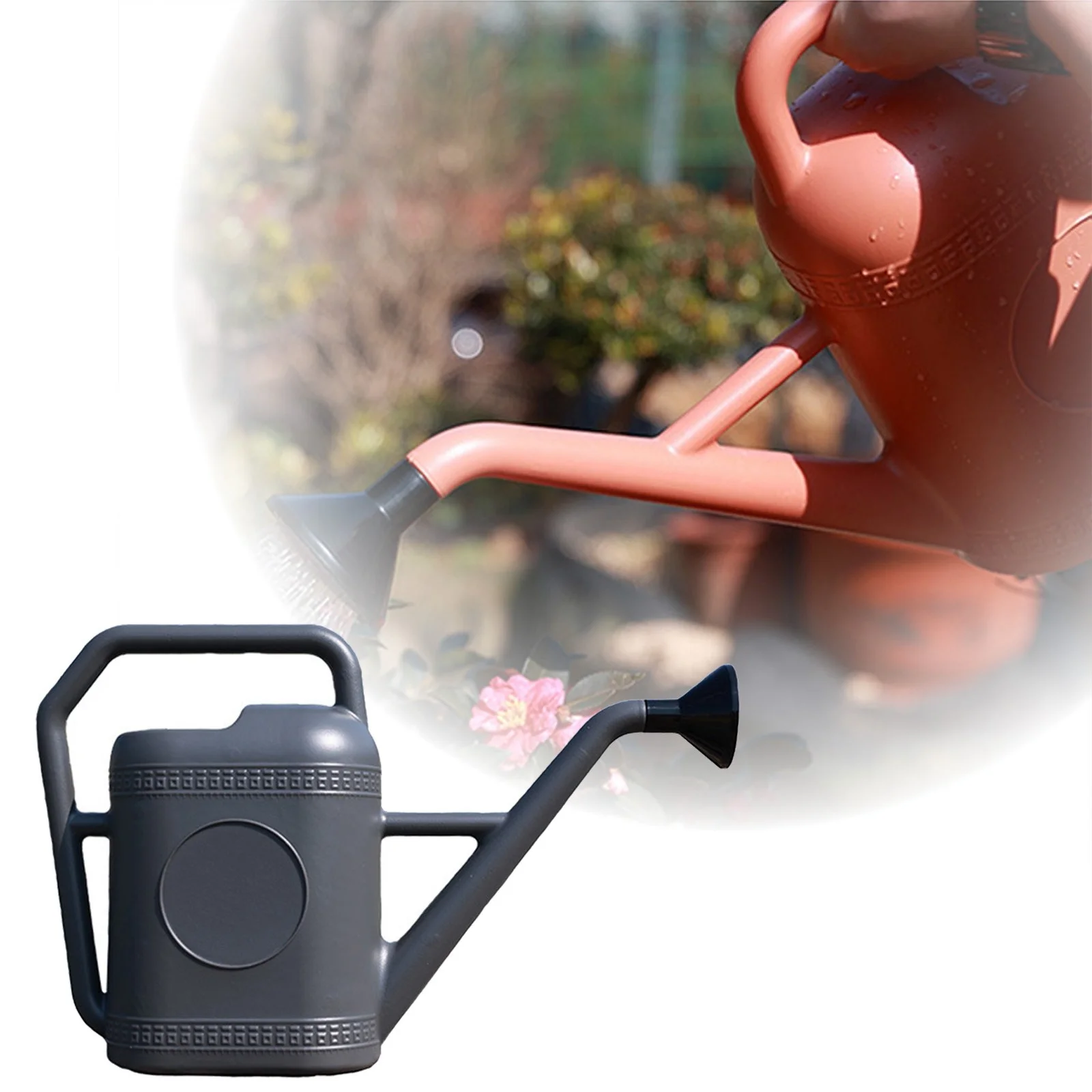 GuLuBin Watering Can Head Replacement Sprinkler for Watering Flowers Household Large Capacity Horticulture Garden Watering Vegetable Watering Long Mouth Watering Pot