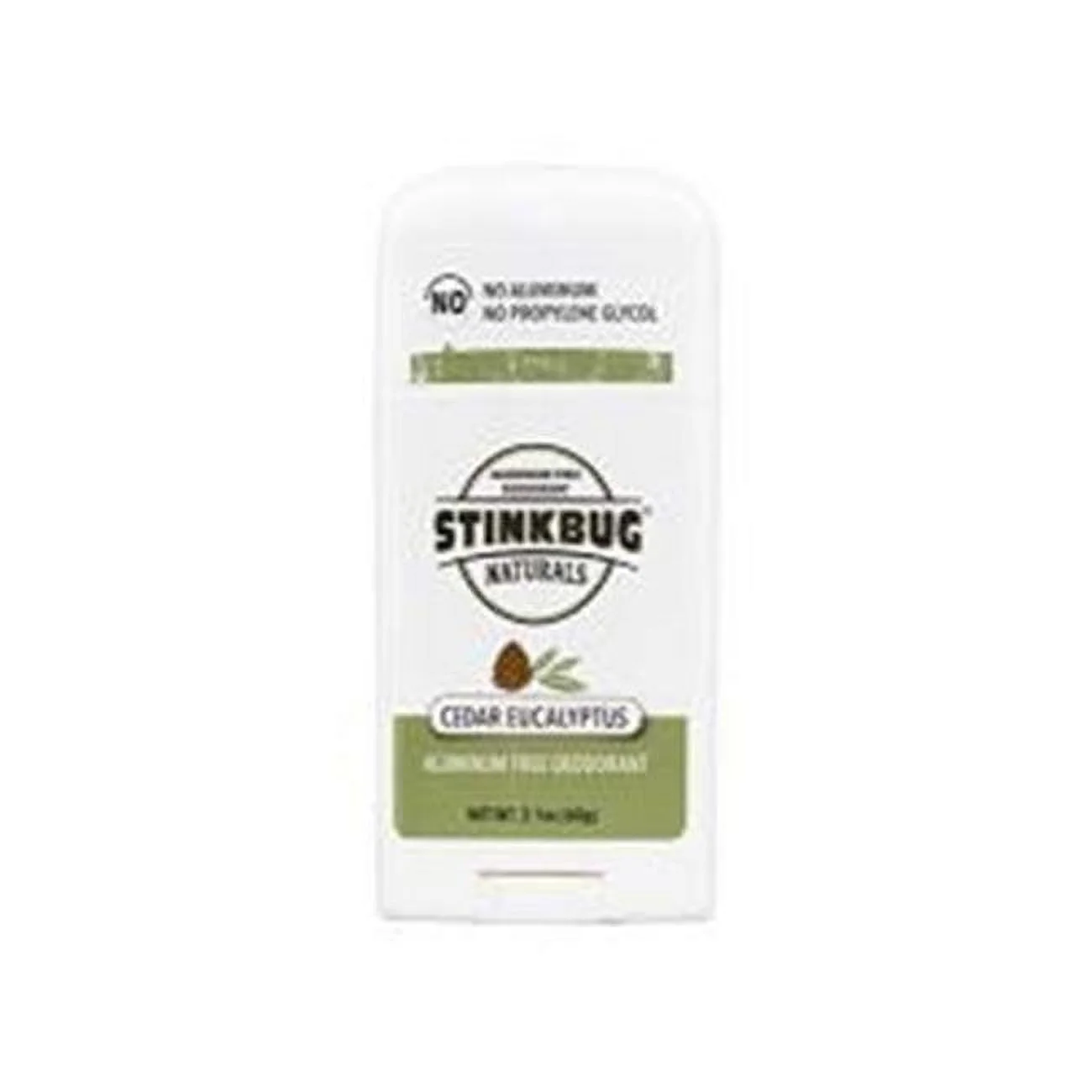 Stinkbug Naturals 727645 2.1 oz Cedar Eucalyptus Stick Deodorant