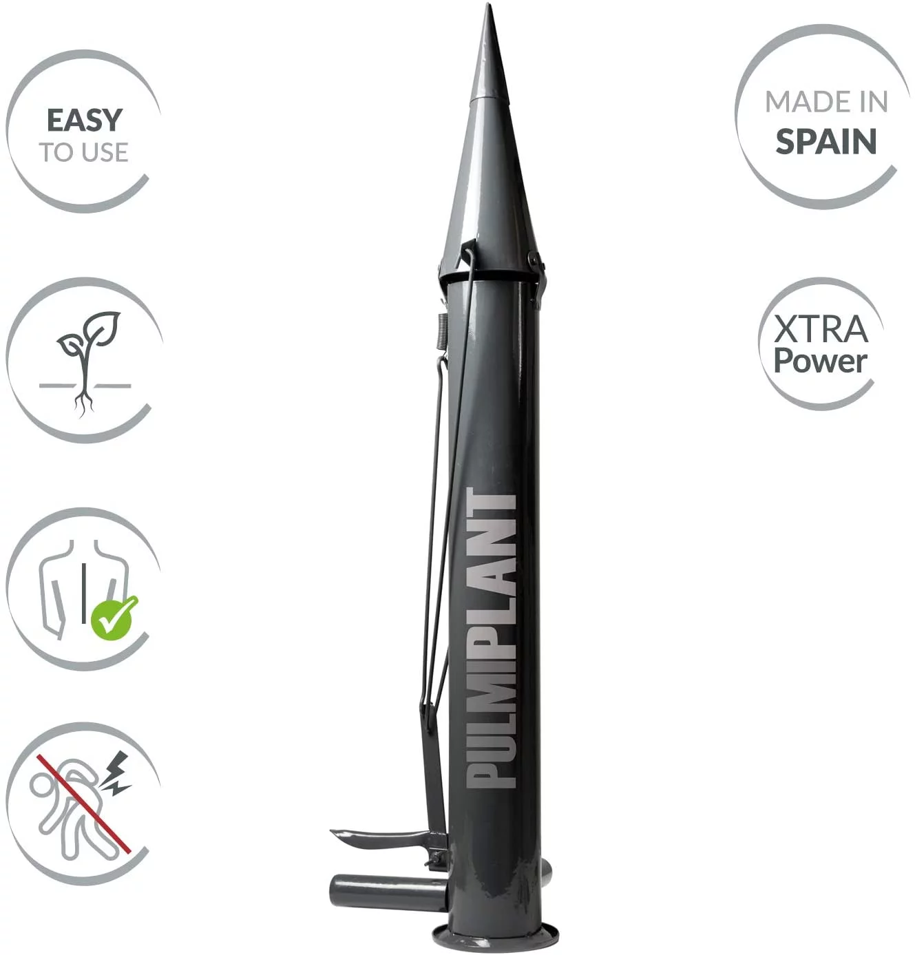 Kamikaze  Bulb Planter Tool, Grey