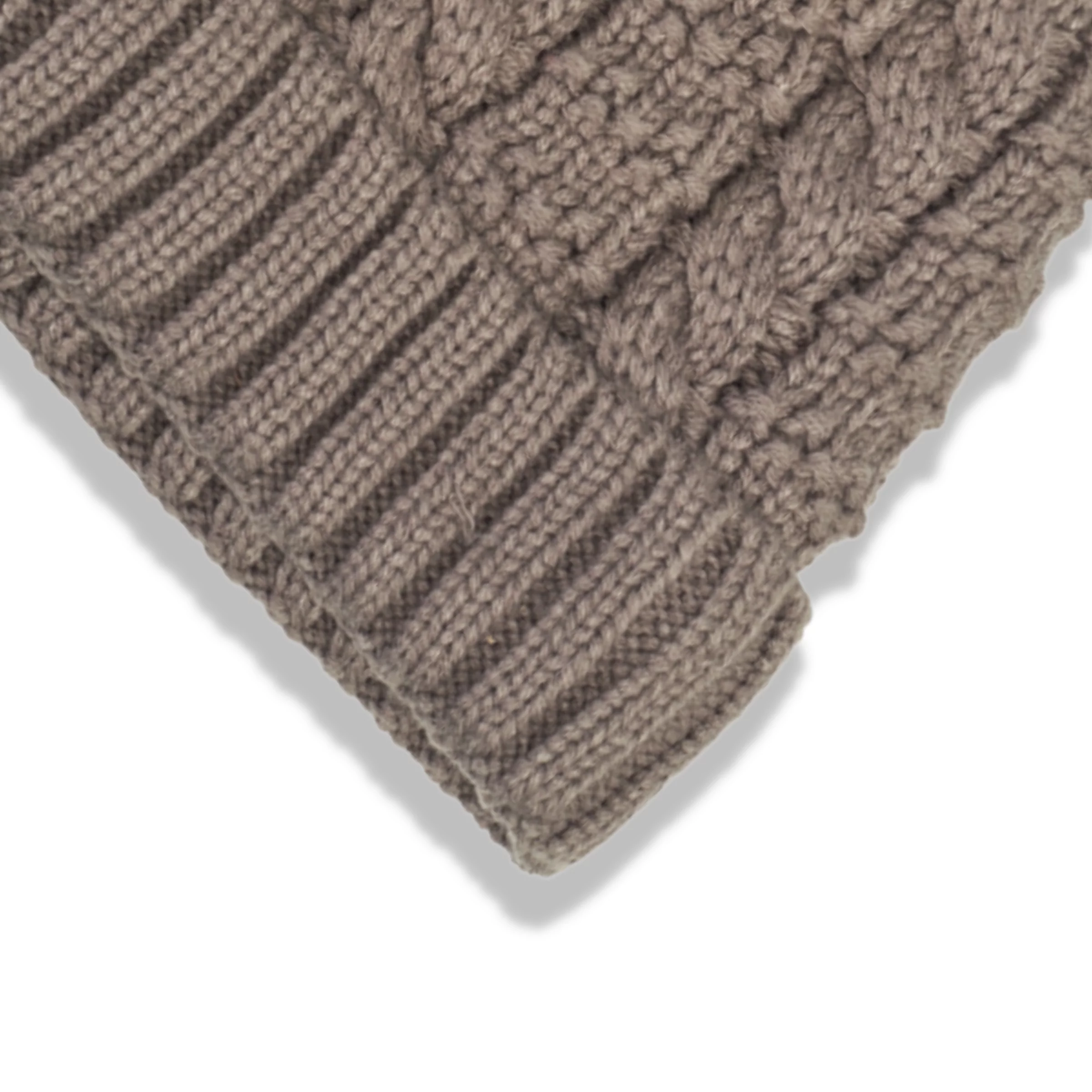 Willow & Ruby Women's Soft Feel Yarn Pom Pom Beanies -Ladies Winter Hat for Women