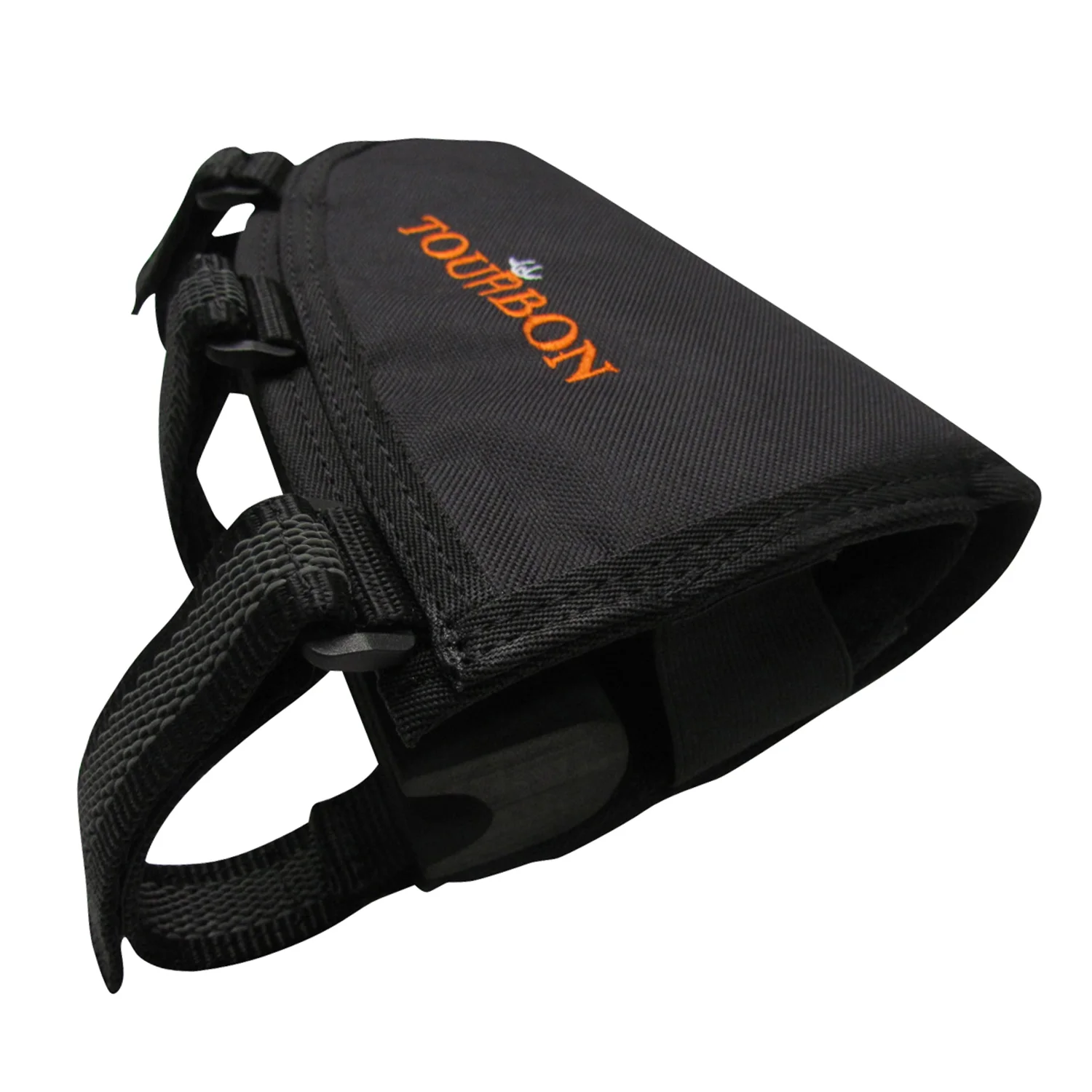 TOURBON Rifle Cheek Weld Riser Rest Comb Raiser with Ammo Holder Shooting Nylon Neoprene-Green/Black