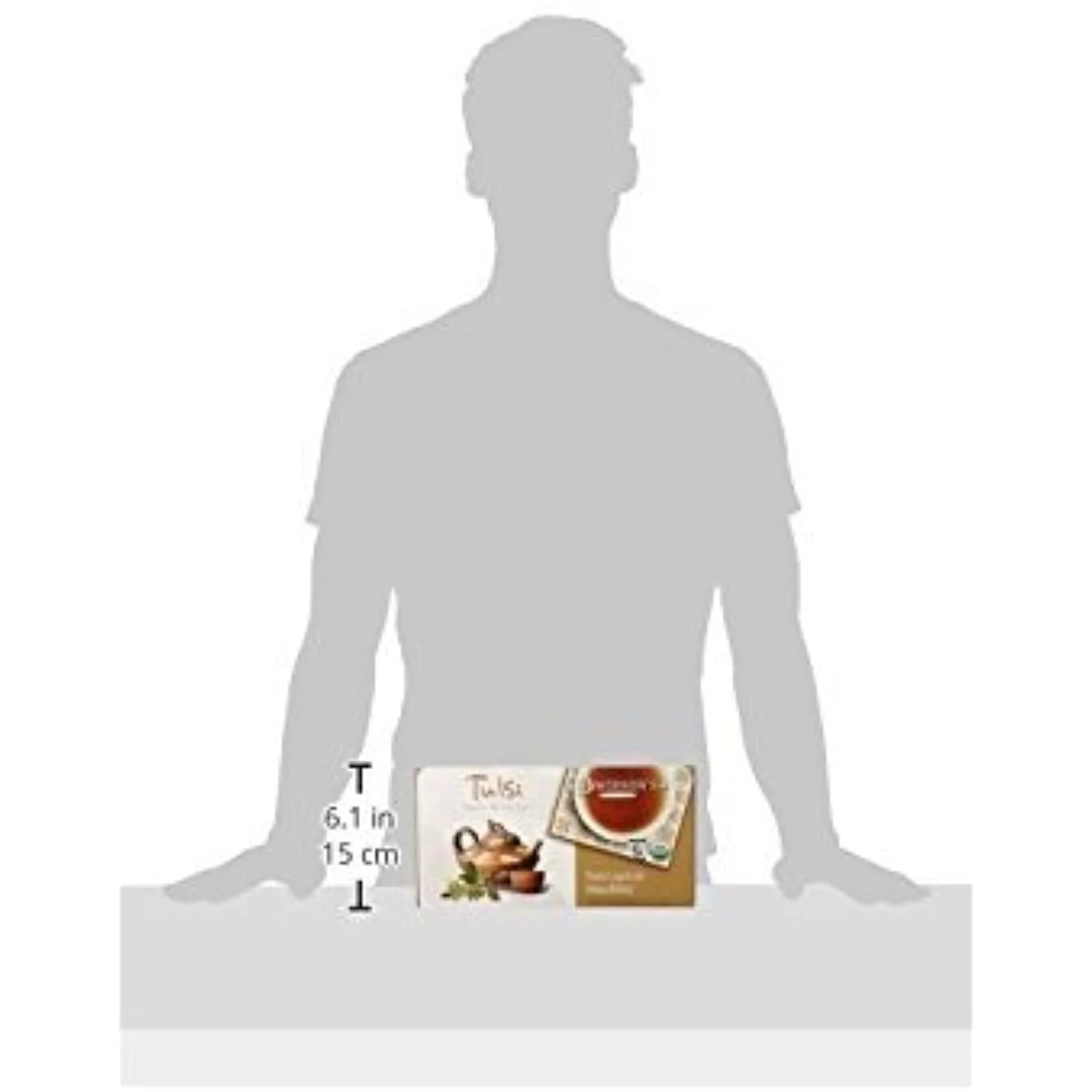 Davidsons Tea Single Serve Tulsi Ginger Lemon, 100-Count Tea Bags