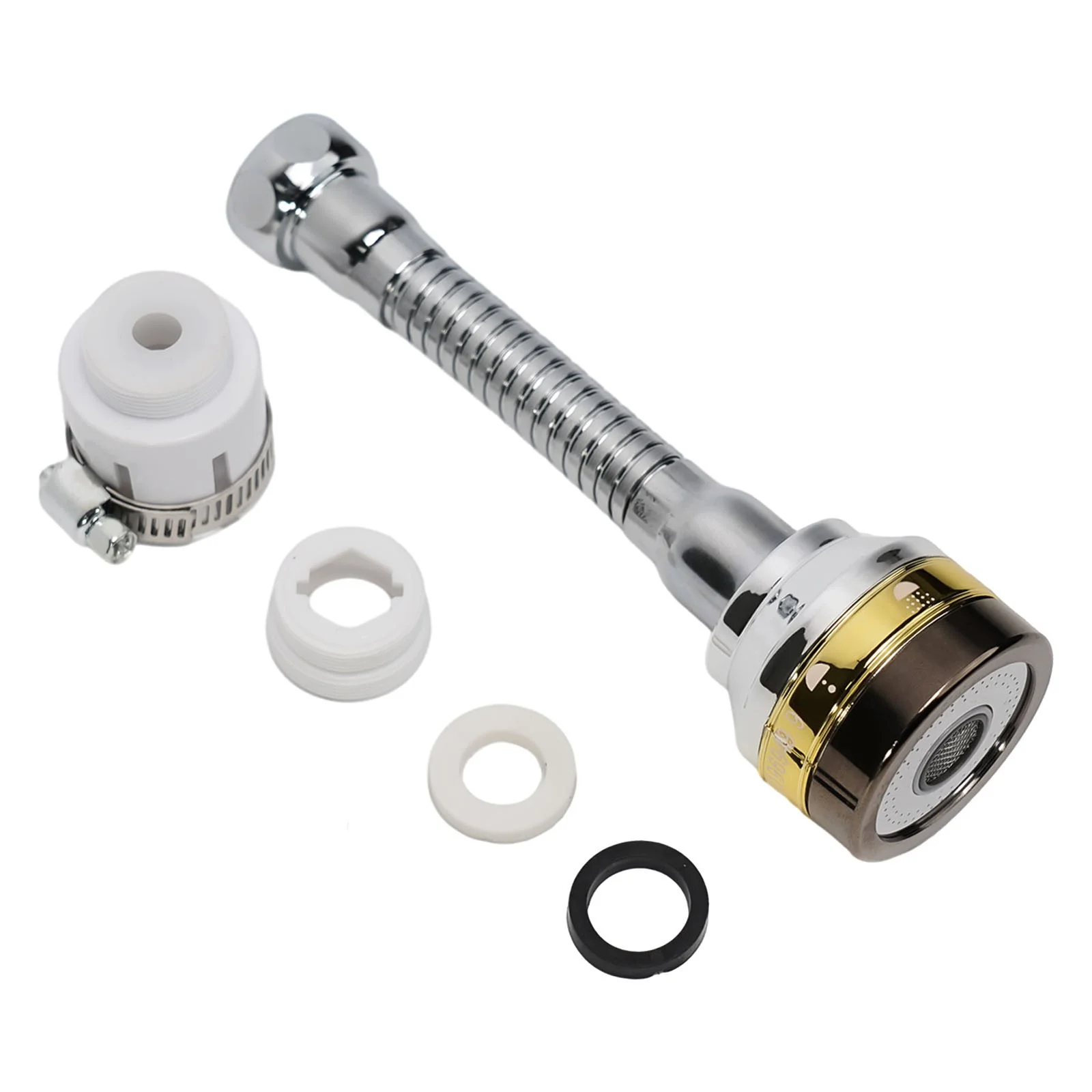 Brass Kitchen Tap Head Faucet Aerator Extender Anti-splash 3 Levels Adjustable