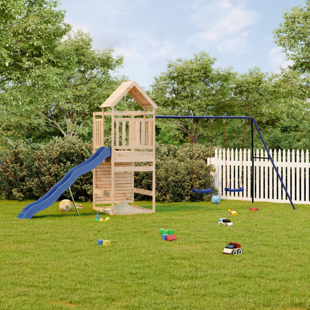 Aibecy Playset Solid Wood Pine