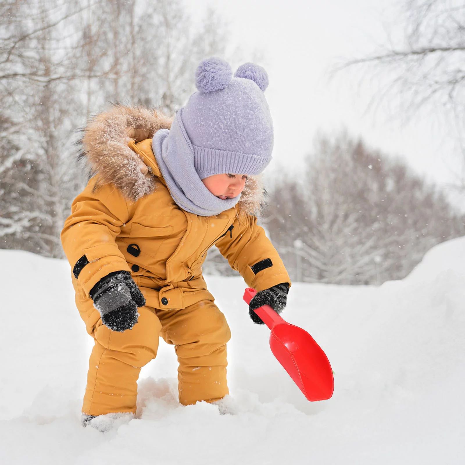 YHAIOGS Children's Sand Shovel Snow Shovel Children's Beach Shovel Beach TOy Shovel Flat Head Play Snow Shovel