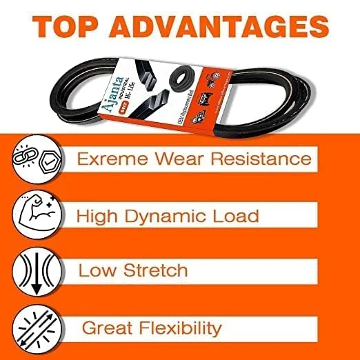 AJANTA INDUSTRIAL Compatible with Husqvarna Snowblower OEM Replacement Belt 532413592 1/2X35-3/4