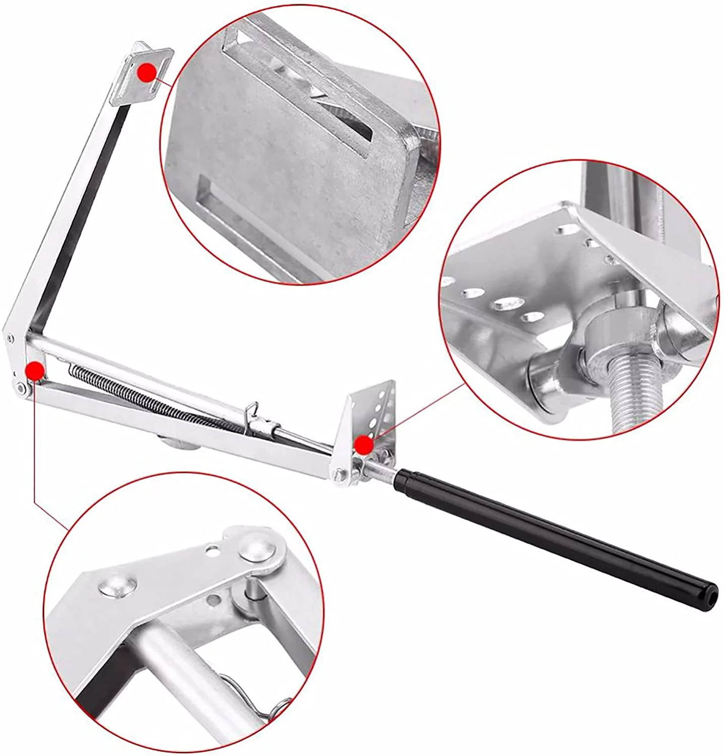 Auto Vent Opener Automatic Greenhouse Window Opener Cylinder Roof Vent Opener Autovent Kit Solar Heat Sensitive Agriculture Gardening Tools Automatic Greenhouses Supplies (Single Spring Lifts 15 Lbs)